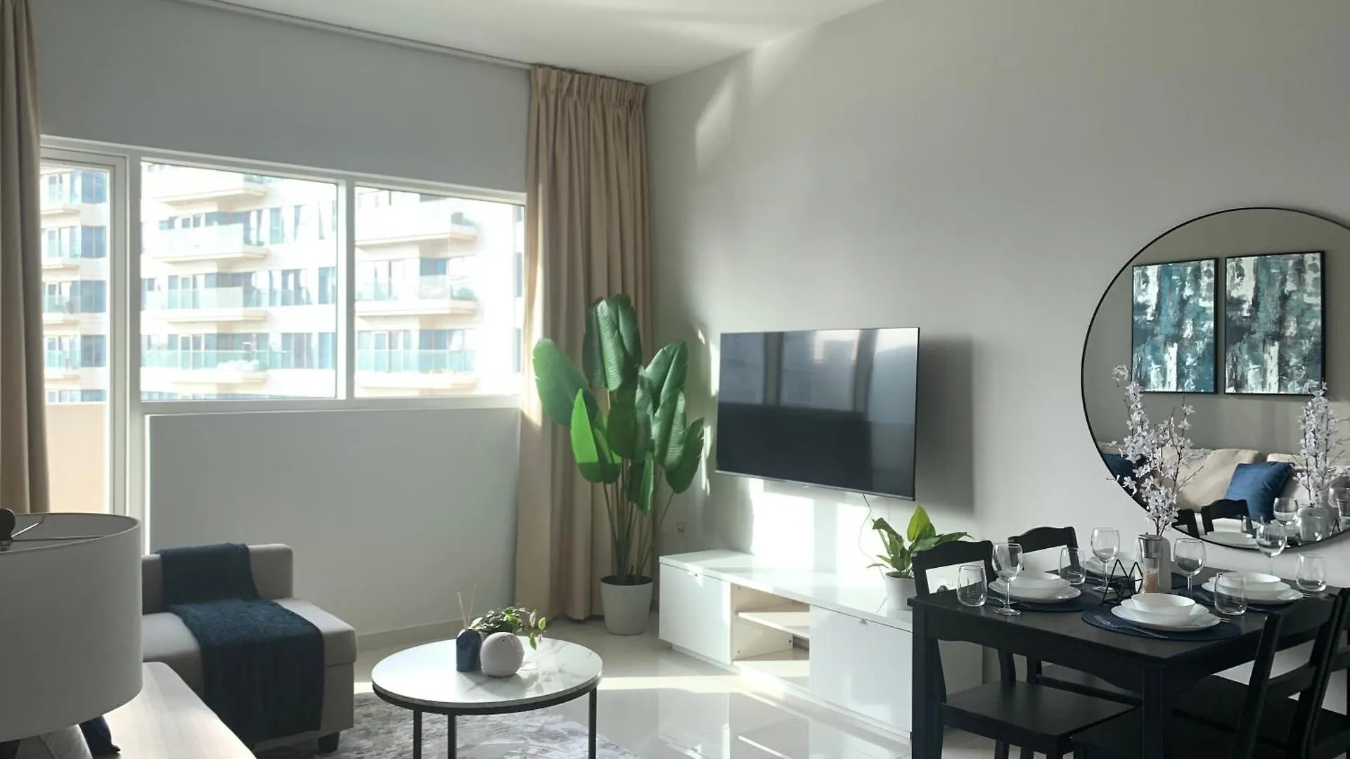Apartmán Elegant 1Bdr For Business Travelers And Families In The Heart Of Reem Island Abú Dhabí