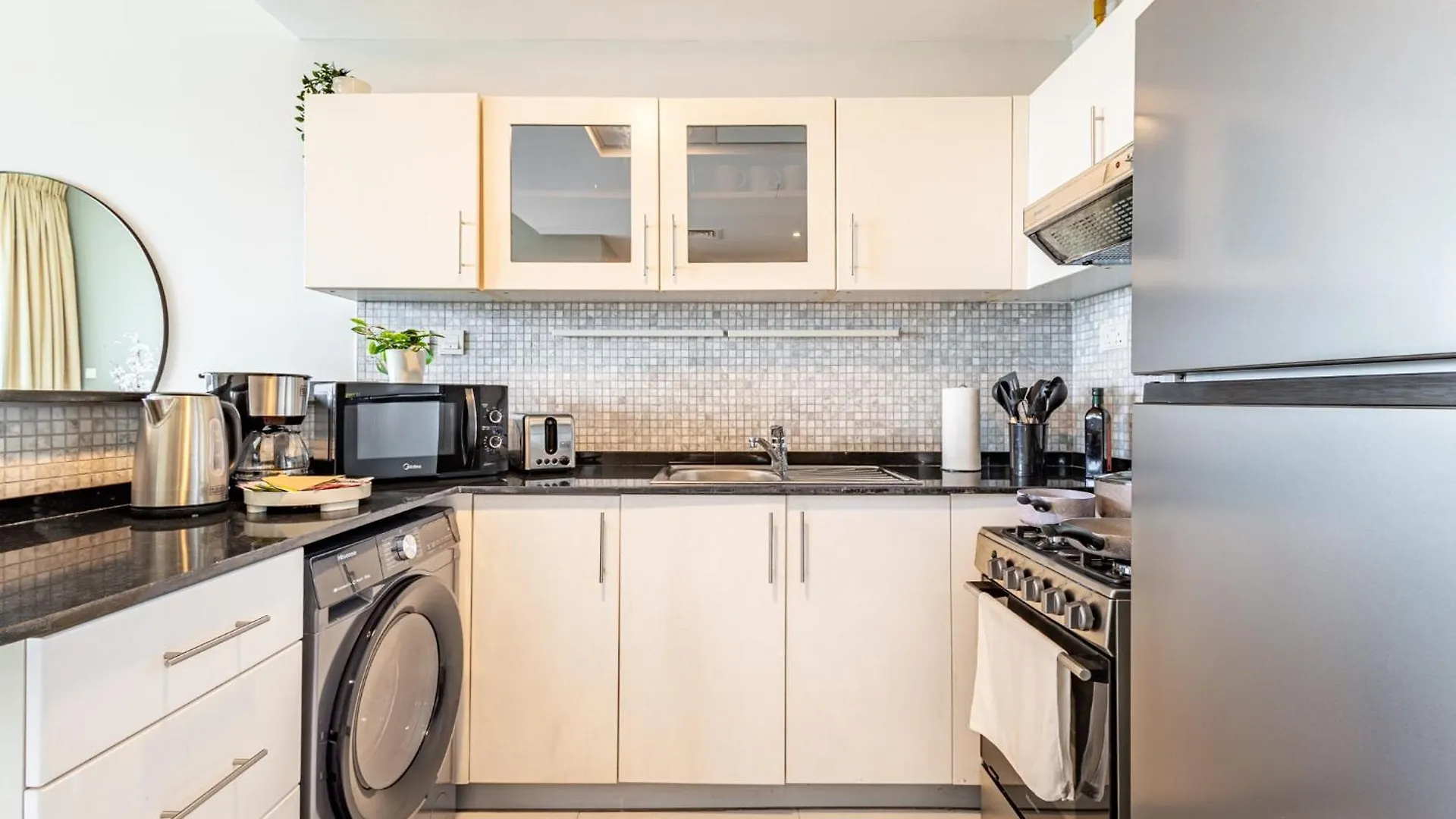 Apartmán Elegant 1Bdr For Business Travelers And Families In The Heart Of Reem Island Abú Dhabí